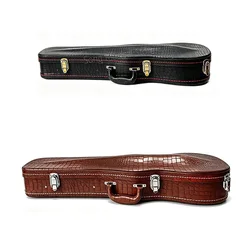 USA low tax Durable Wooden 4/4 Violin case Violin Box Triangle Hard Box With Hygrometer Violin Accessary Fiddle Case