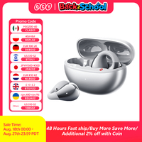 QCY Crossky C30S Open Ear Wireless Earphones Hi-Res with LDAC Ear Clip Earbuds Bluetooth 6.0 Clip On OWS Sports Headphones 40Hrs