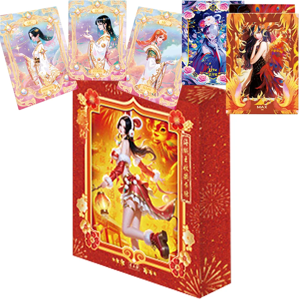 One Piece Sammelkarten Japanische Hot-Blooded Youth Anime-Kollektion Kreative Peripherieprodukte Exquisite Verarbeitung Charakterkarten Lustige Geschenke