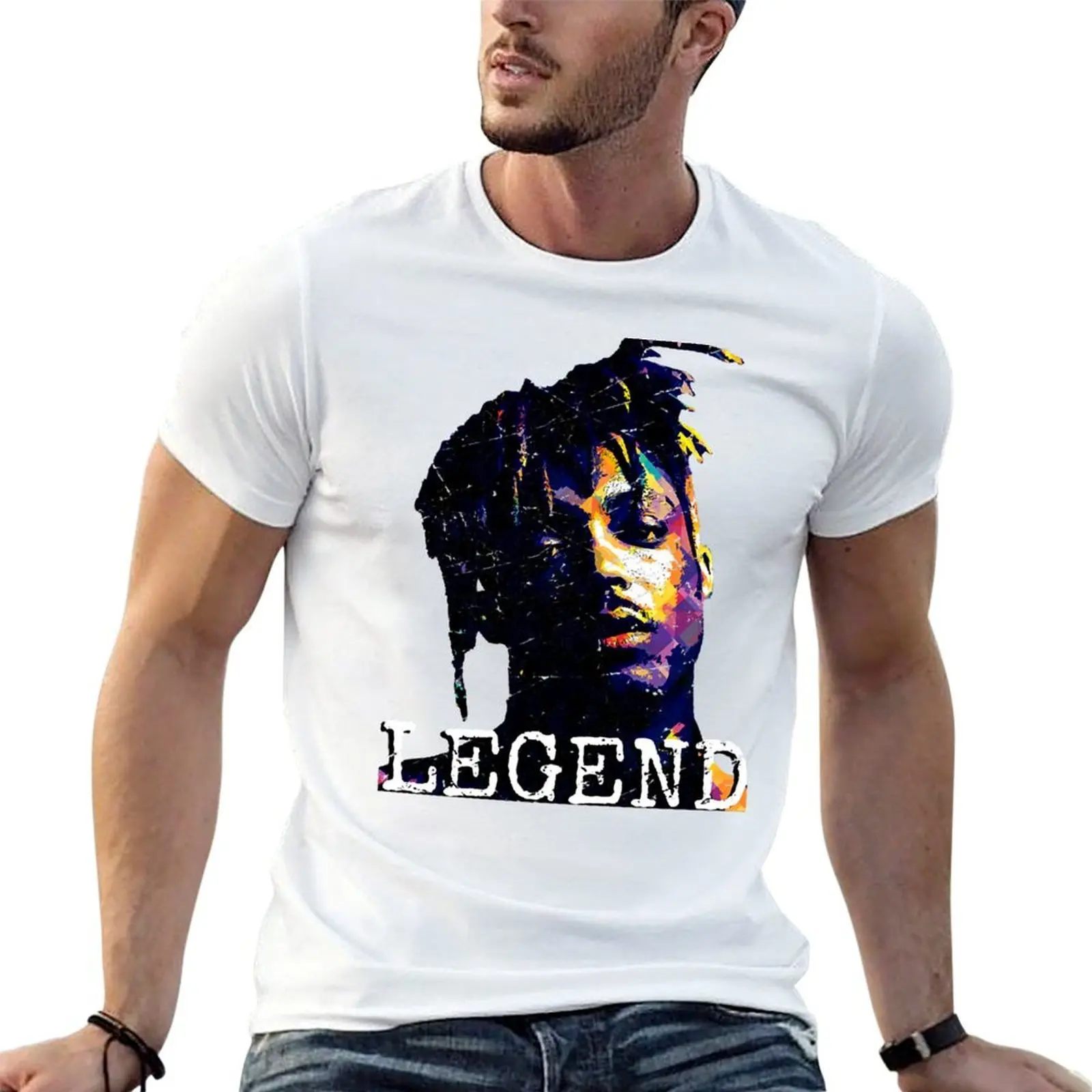 

gold legend T-Shirt man t shirt heavy cotton anime t shirts oversize funny t shirts dark humor T-Shirt