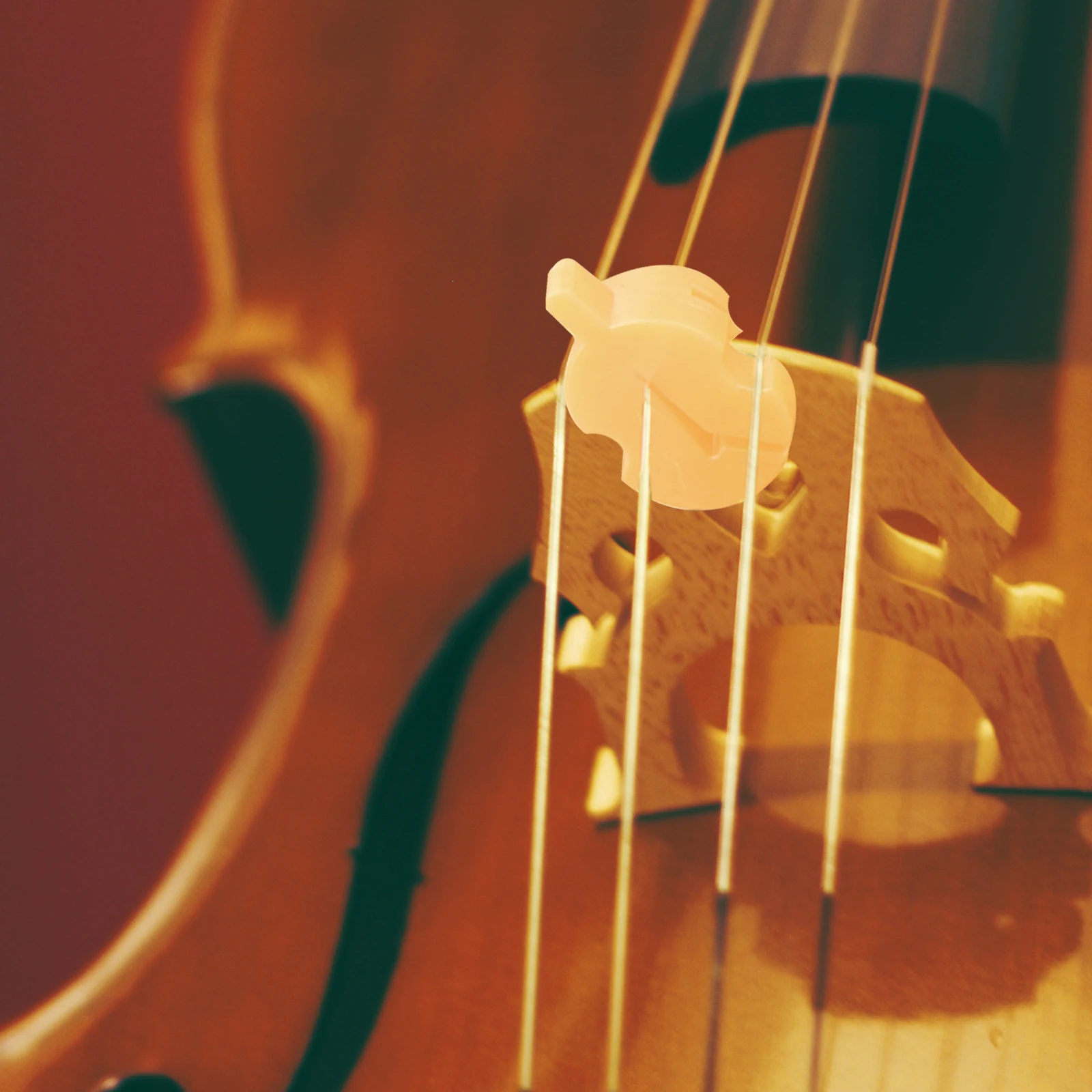 

4pcs For Practice Rubber Fiddles Silencers Noise Reducing Violin Accessories Violin Accessories Durable Easy Install