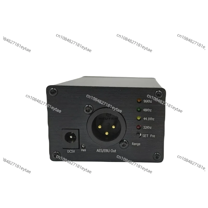 AES/EBU Analog To Digital Audio Converter Digital Audio Encoder Balanced Stereo Adjustable Output