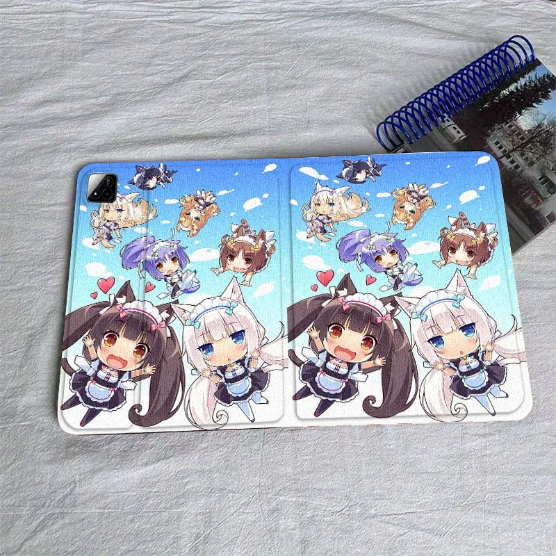 N-Nekoparas الكرتون أنيمي ل Xiaomi Redmi Mi Pad 4 5 6 6s 7 8 SE Pro 2 11 Plus Max 12.4 11 11.2 12.5 8.7 بوصة اللوحي #4