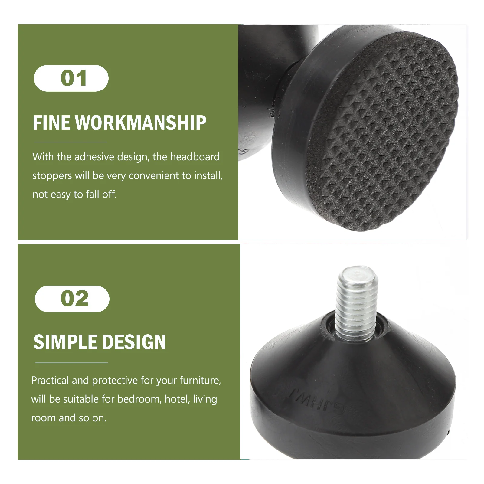 Мебель для предотвращения падения, бамперы изголовья для настенной кровати, стопор, регулируемые кронштейны, проставка, каркас кровати