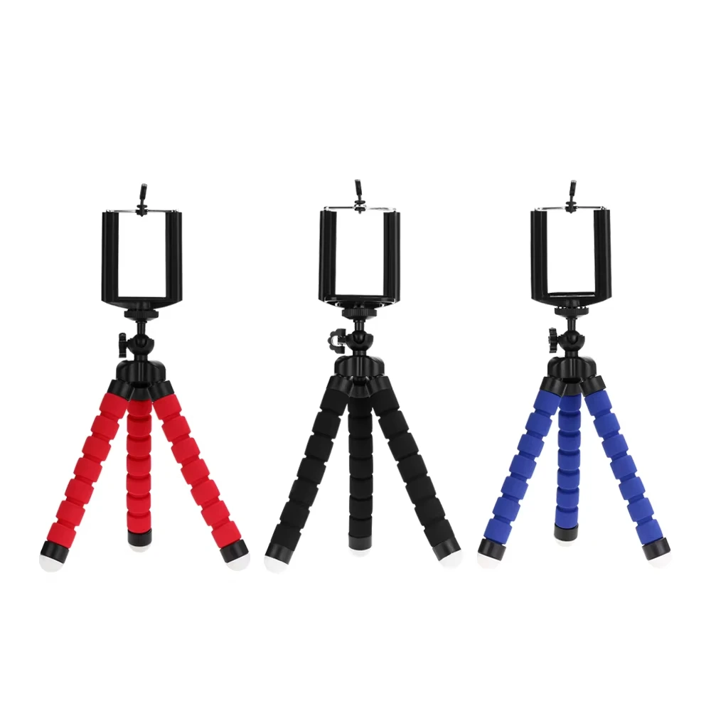 Tripods For Phone Mobile Camera Holder Clip Smartphone Monopod Tripe Stand Octopus Mini Tripod Stativ For Phone