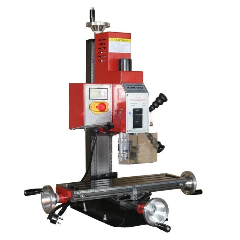 Miniature milling drilling machine 5018S small vertical drilling with continuously variable speed motor drive and low noise