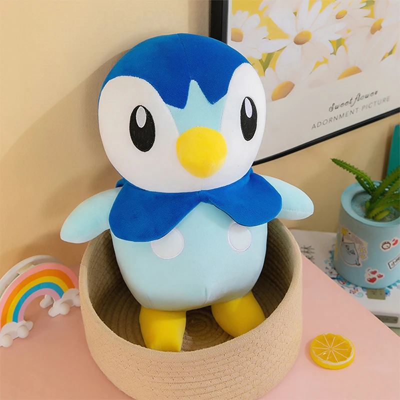 Pokemon Kawaii Piplup Plüsch Spielzeug Nette Cartoon Gefüllte Weiche Spielzeug Anime Pinguin Plushie Große Puppe Werfen Kissen Kinder Geburtstag Geschenk