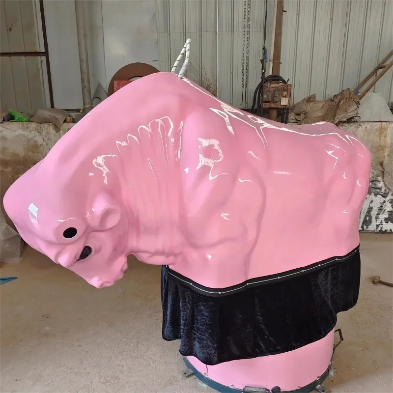 Crazy Inflatable Electric Bullfighting Machine Cowboy Athletic Machinery