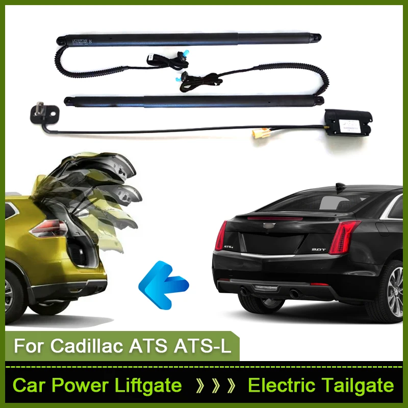 For Cadillac ATS-L 2012~2019 Car Electric Tailgate Lift System Kit Auto Tail Gate Opener Automatic Lifting Rear Door for Trunk