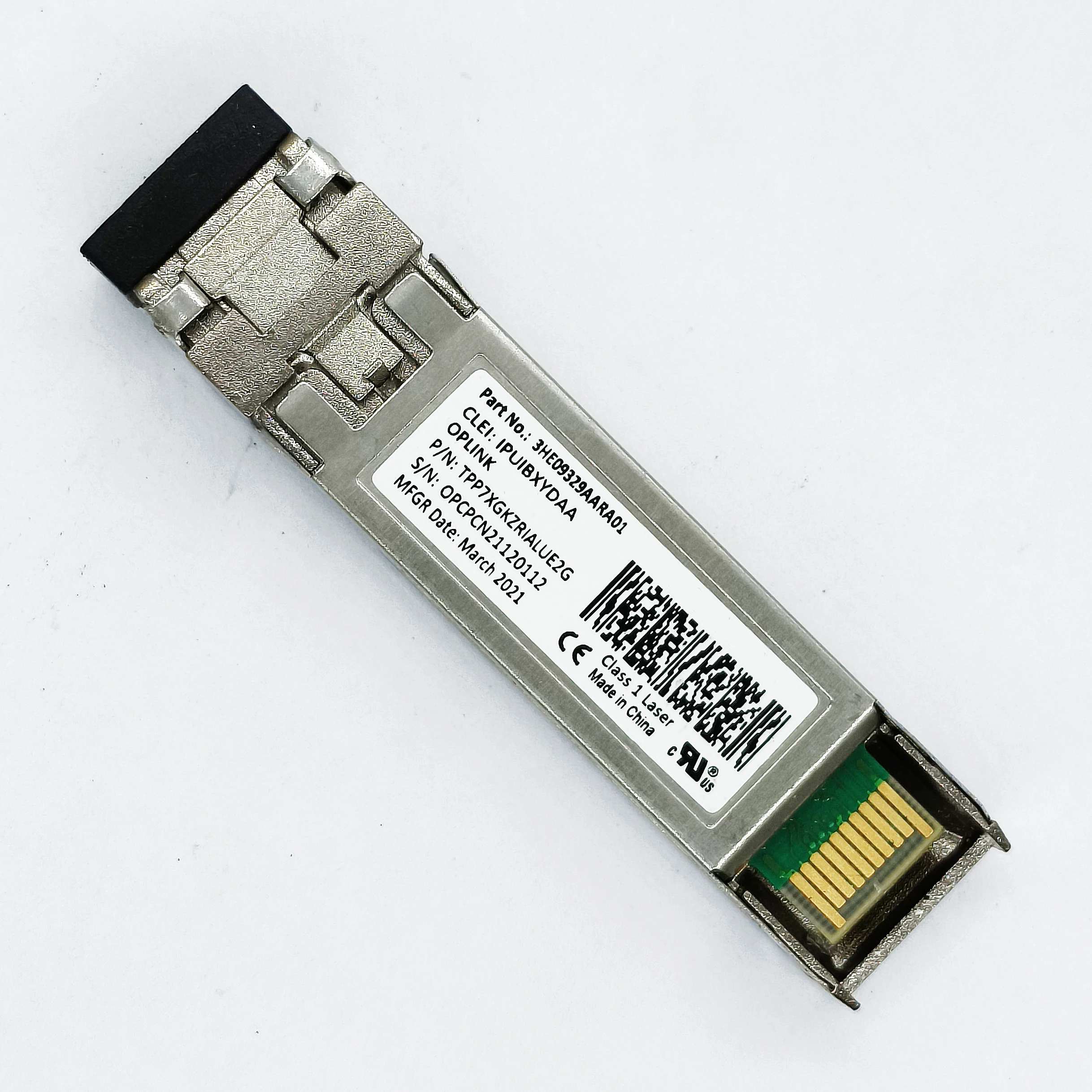 Genuine For Nokia 3HE09329AA 3HE09329AARA01 IPUIBXYDAA 10G SFP+ 1550nm ZR 80km SMF LC Refurbished Transceiver Optical Module