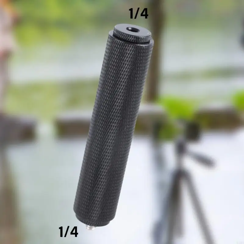 D5BB Camera Tripods Mount Extension Rod 1/4" to 3/8" Conversion Adapter Rod Extender