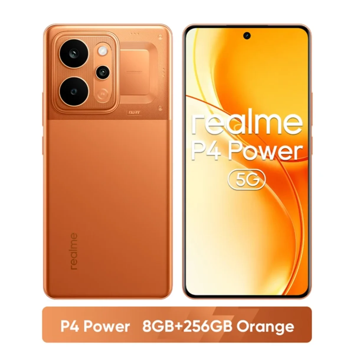 EU-Version Smartphone realme P4 Power 5G 10001mAh Akku 80W Ladefunktion 6,8 Zoll 144Hz Gebogenes Display Dimensity 7400 Ultra Chipsatz 50MP Sony Kamera
