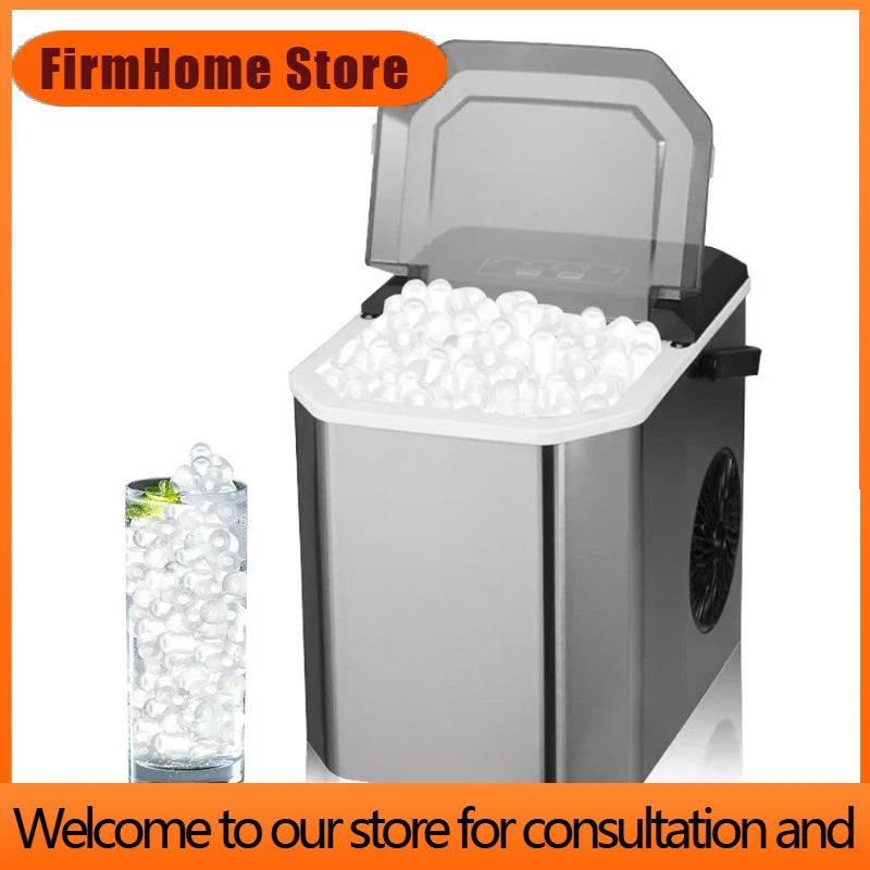 FirmHome StoreNew Commerical Household Automatic Countertop Portable Small Mini Ice Cube Maker Machine For Home Automatic Cleani