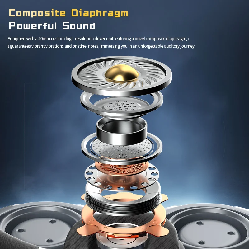 سماعات لاسلكية لاسلكية سماعات ستيريو سوبر باس الحد من الضوضاء هيئة التصنيع العسكري آيفون الكمبيوتر المحمول الكمبيوتر التلفزيون سامسونج أندرويد IOS 2025