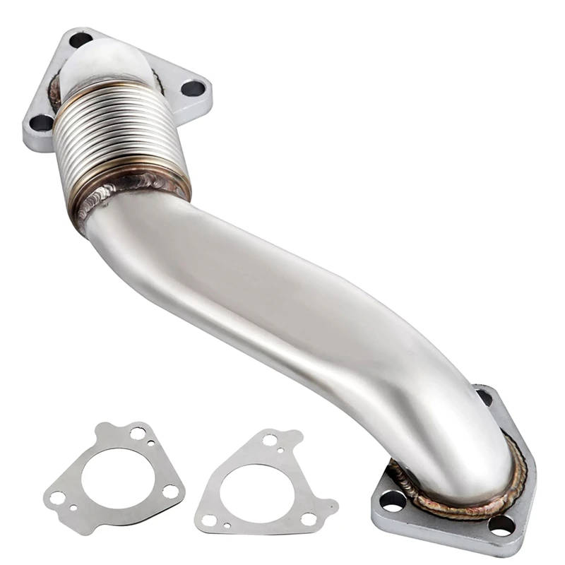 

Passenger Side Bolt On Up-Pipe Exhaust Pipe / Exhaust Manifold For Chevrolet/GMC Duramax LB7 LLY LBZ LMM LML 2001-2016