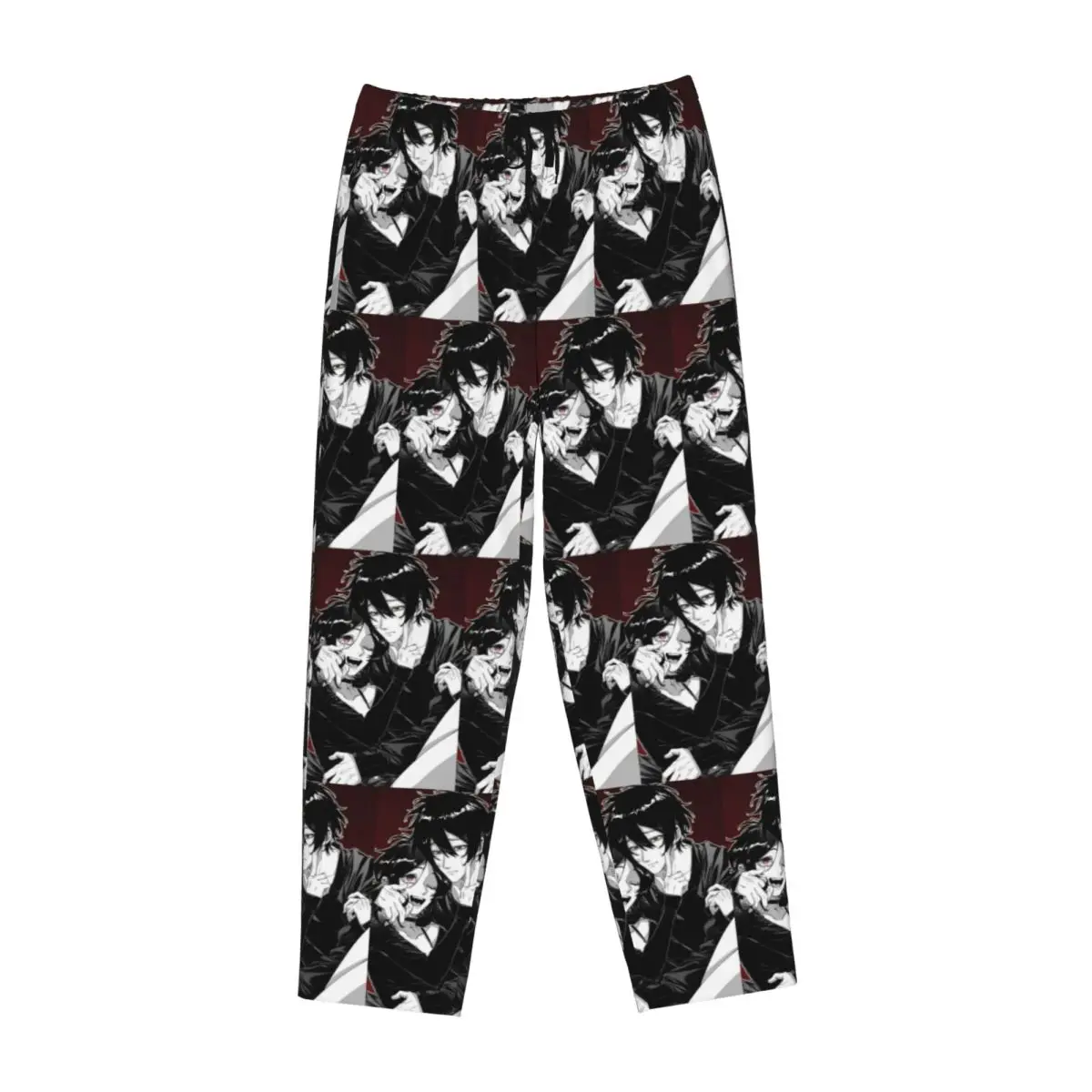 Custom The Coffin Of Andy And Leyley Pajama Pants Sleepwear Women Elastic Waistband Horror Puzzle Game Sleep Lounge Bottoms view 2