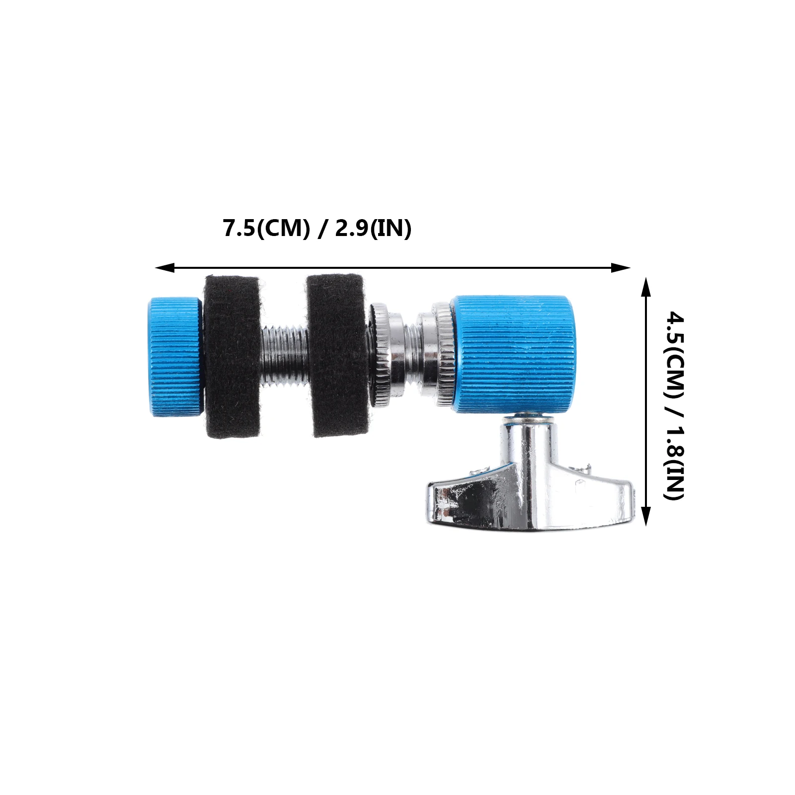 

1pc Hi Hat Clutch Substitute For Hi-Hat Cymbals Quick Setup Disassembly Drum Accessory Automatic Release Metal Sleeve Spring