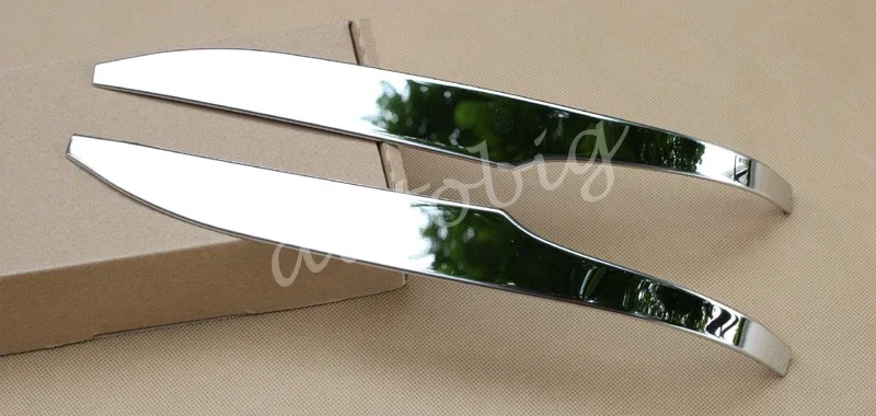 لتويوتا RAV4 هايلاندر كلوغر الفولاذ المقاوم للصدأ مرآة الرؤية الخلفية قطاع غطاء الزخارف الملحقات الخارجية #4