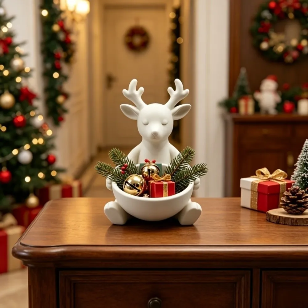 Gifts Deer Jewelry Storage Box Phoenix 3D Printed Desktop Organizer Home Decor Christmas Ornaments Desk Accessory 4