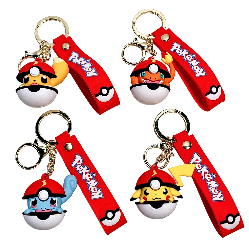 Pokémon Gift Idea - Pikachu Poké Ball keychain. A thoughtful gift for any Pokémon lover. Add charm to your keys or backpack!