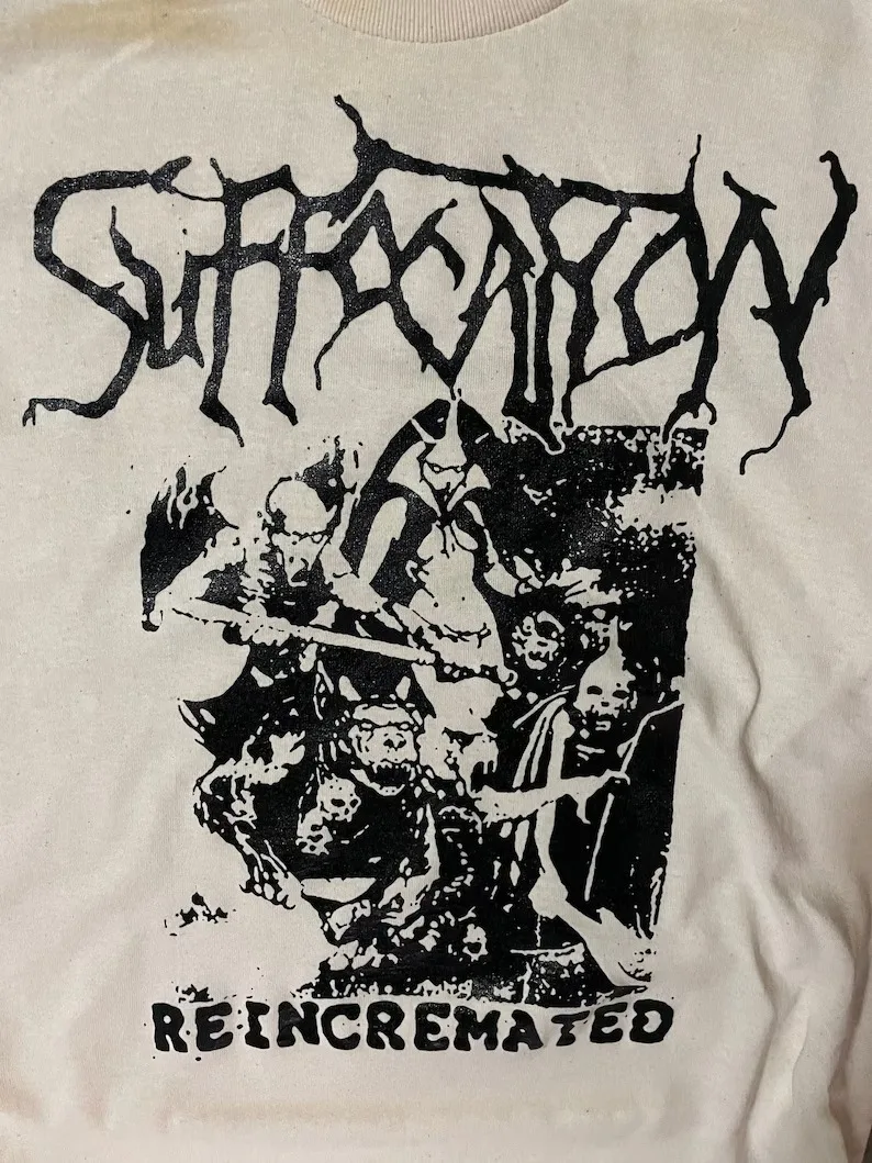 Suffocation Reincremated T Shirt Cotton White Men S to 2345XL BE554