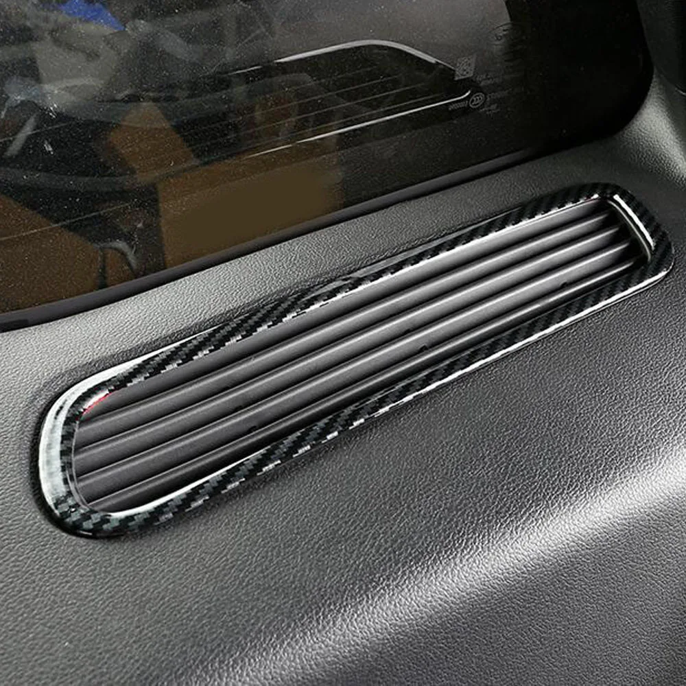 For Ford Explorer U625 2019 2020 2021 Car Sticker Garnish Cover Frame Lamp Trim Third Row Back Air Condition Outlet Vent 2pcs