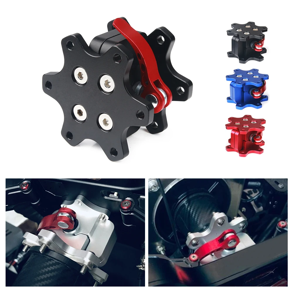 Aluminum Alloy 70MM For Q1R Steering Wheel Quick Release For Simagic For Thrustmaster For Logitech For Racing Games