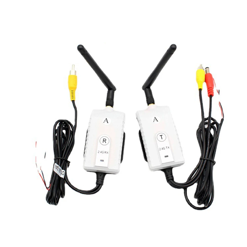 2.4 Ghz Truck Vehicle Camera Wireless Transmitter & Receiver Kit Car Rearview Camera Wireless Wiring for All Video