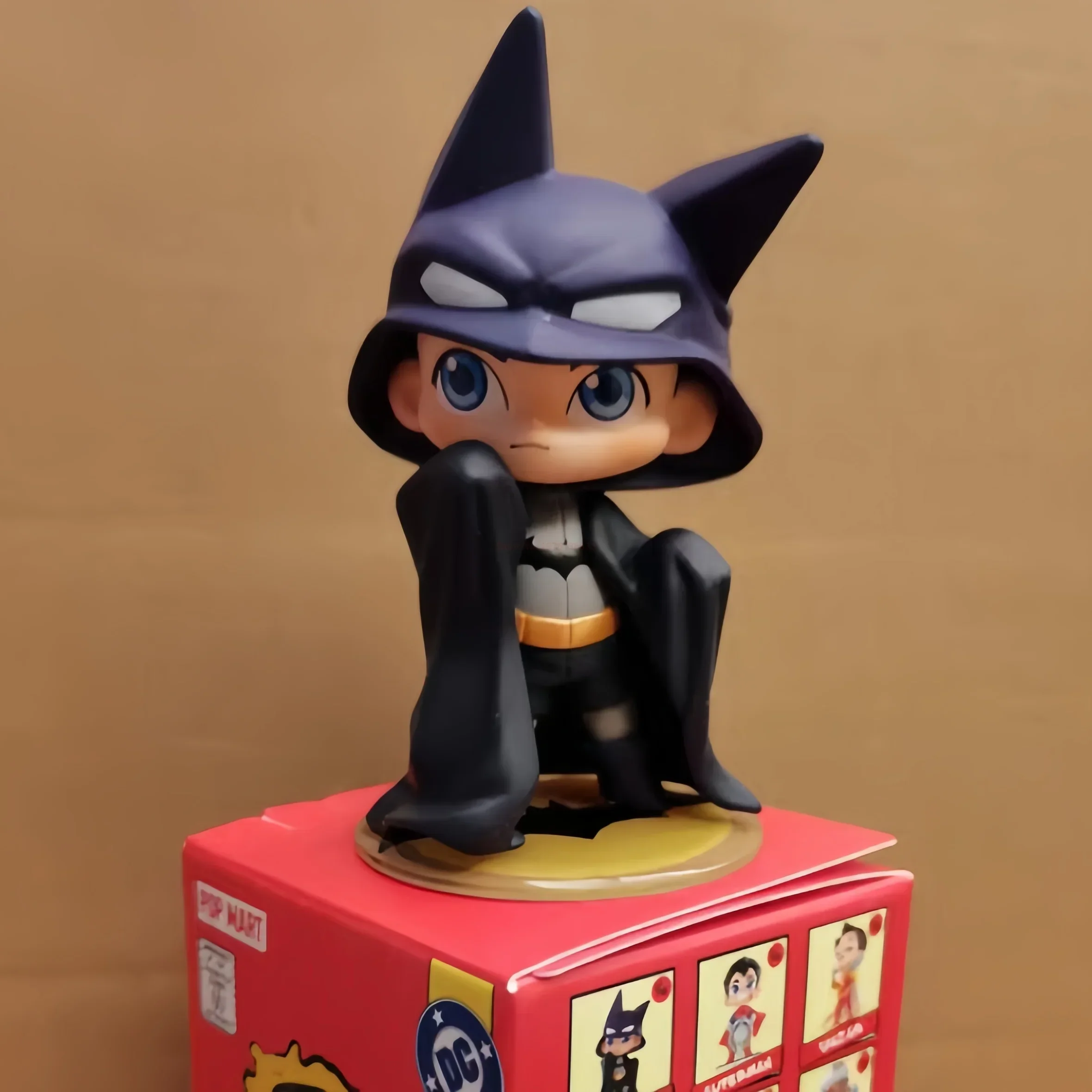 Gerechtigkeit Liga Kindheit Serie Blind Box Spielzeug raten Tasche Mystery Box Mistery Caixa Action figur Surpresa niedlichen Modell Geschenke Spielzeug