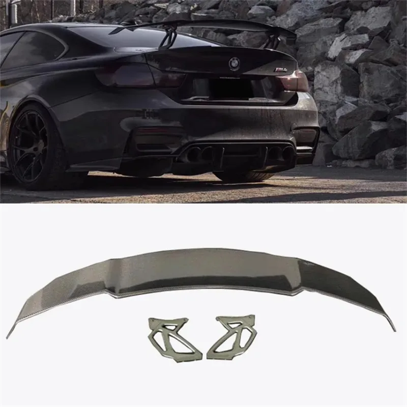 

For BMW M2 M3 M4 M5 Real Carbon Fiber Tail Wing Spoiler Kit