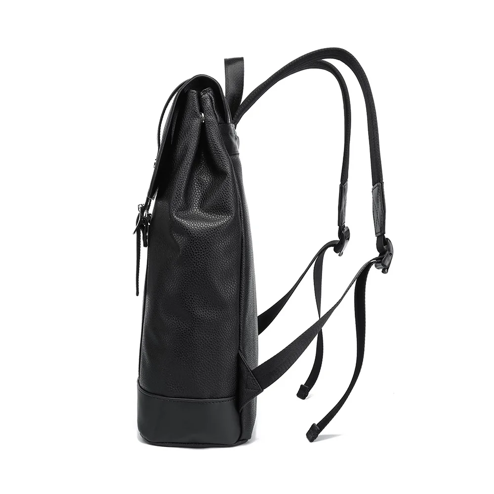 Modischer Rucksack mit Verschluss für Männer, Großer Laptop-Rucksack für Männer, Reisetaschen, Schultaschen für Studenten, Tägliche Pendeltaschen für Männer – Detail 5