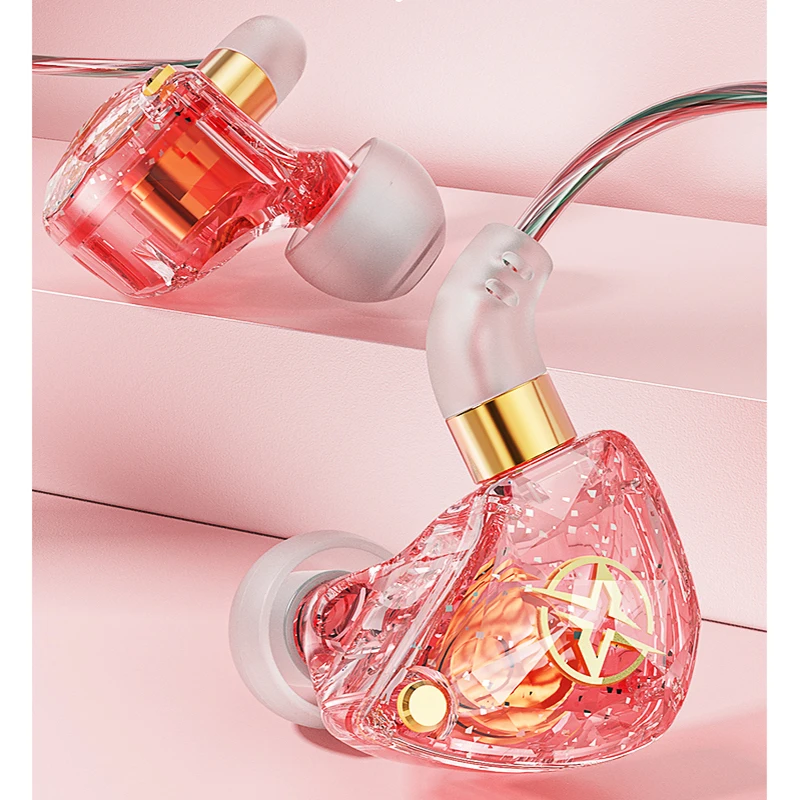 X6 3.5mm Wired Earphone Bass HiFi Headphones Stereo Girl Gift Music Earphones Musician Headset Gamer Earbuds for Huawei