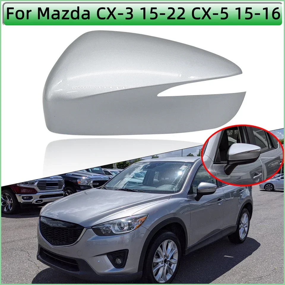 

Car/Auto Accessories For Mazda CX5 CX-5 2015 2016 CX-3 CX3 Rearview Mirror Shell Cover Wing Side Mirror Housing Cap With Color