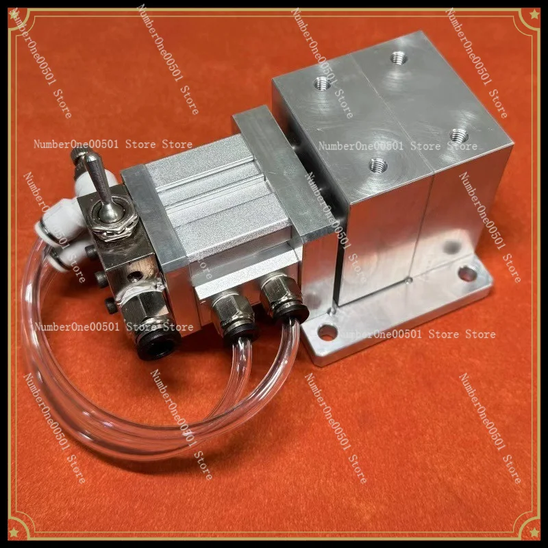 High Precision Pneumatic Clamp Vice for CNC, Rapid Tool Fixture for Milling Drilling and Grinding Machining Center