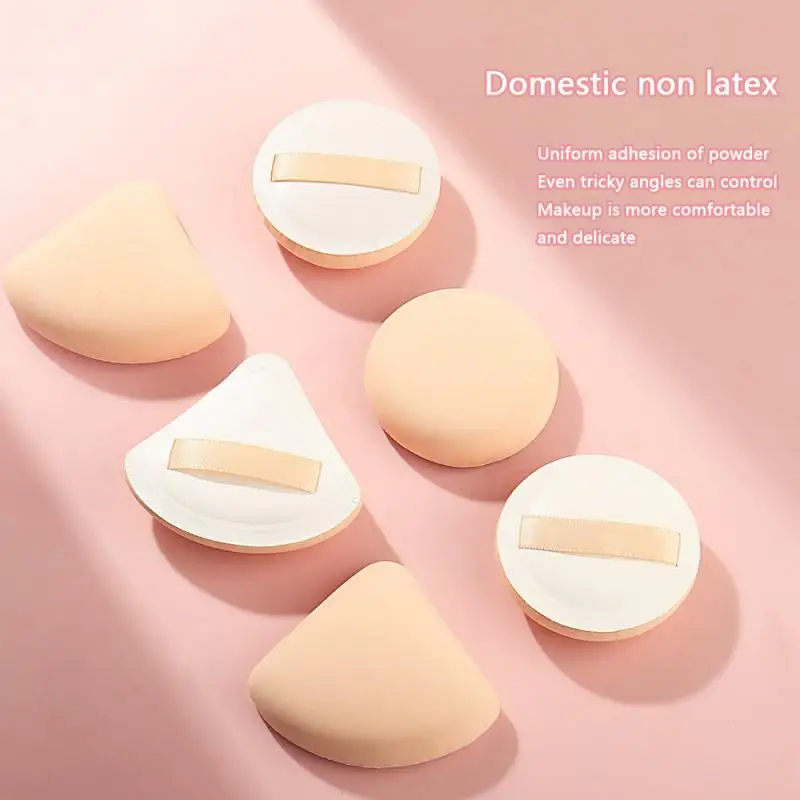 Cotton Candy Air Cushion Cosmetics Puffs for Beauty Foundation Blush Powder Makeup Sponge Puff Round Square Triangle Makeup Puff