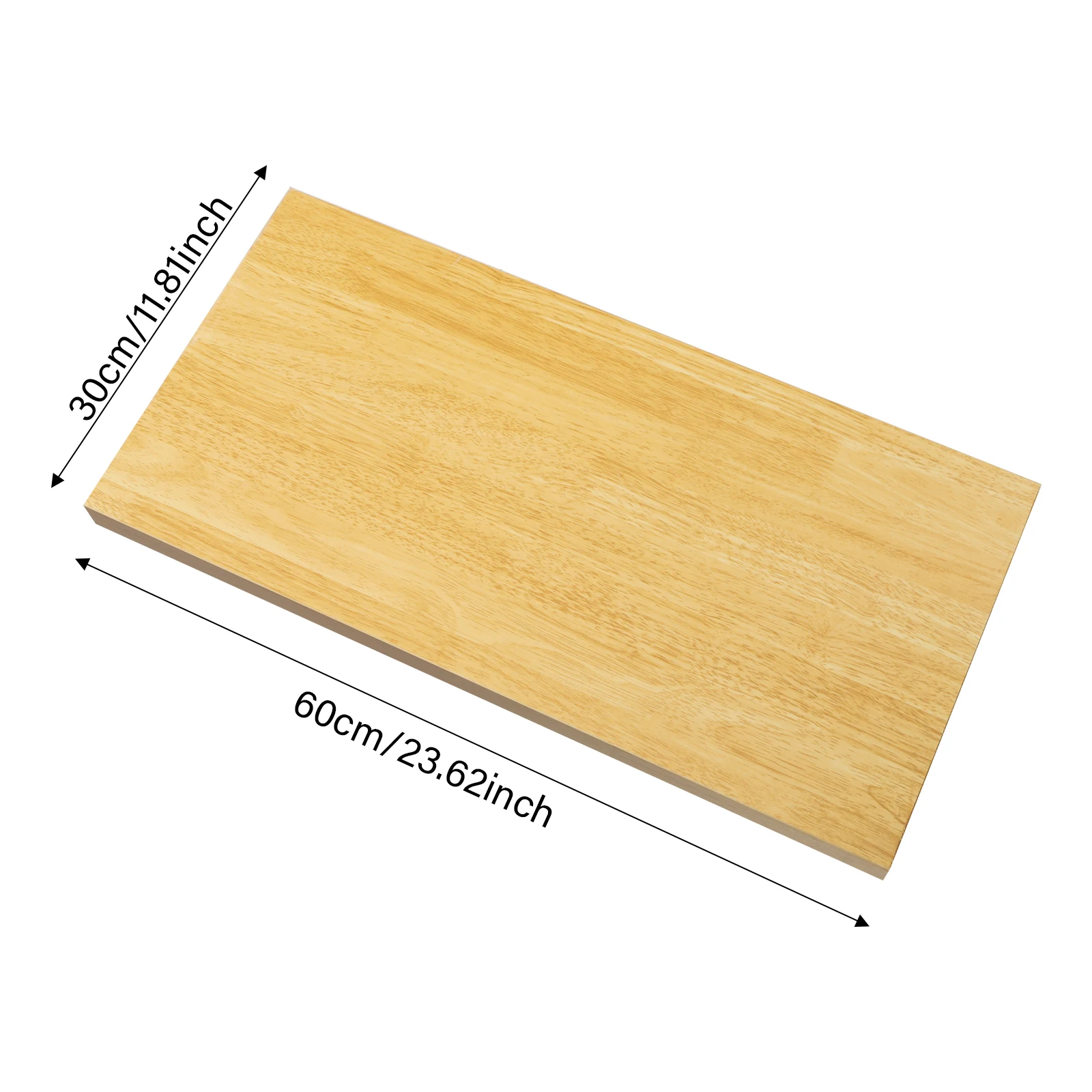 Mesa de 60*30*3.5cm, bancada retangular, bancada adequada para cozinhas, salas de estar, cafés, escritórios, estúdios