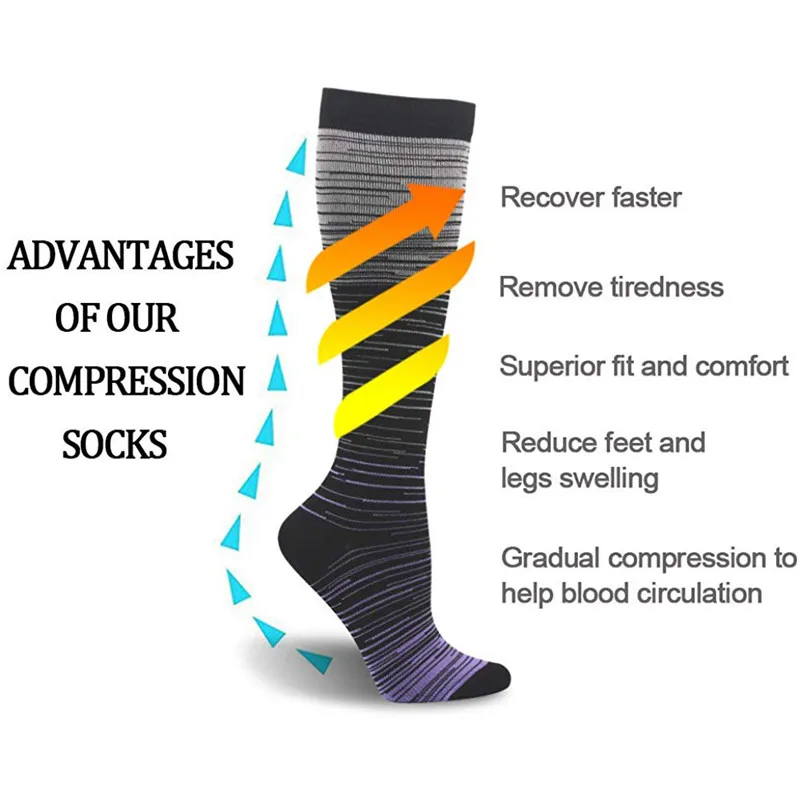 Compression Socks 3-Pack for Men 4