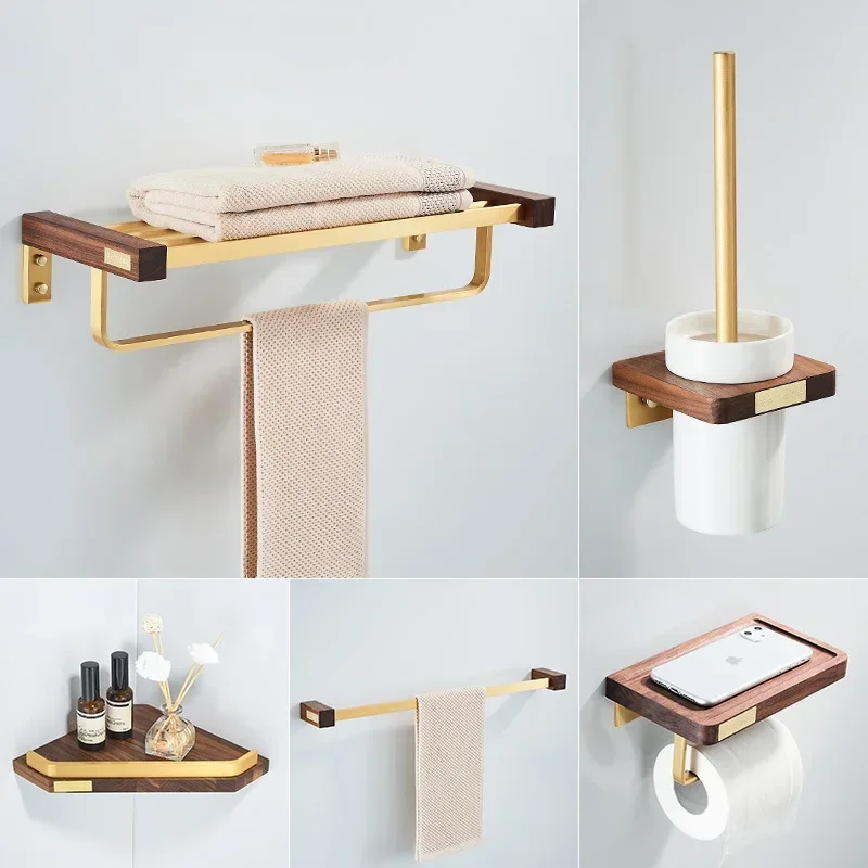 walnut-wood-brushed-gold-bathroom-hardware-set-towel-rack-toilet-paper-holder-towel-bar-robe-hook-shelf-bathroom-accessories