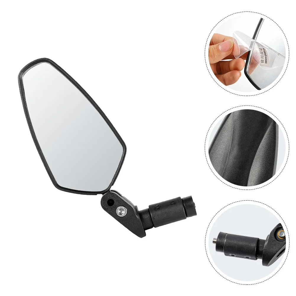 

2Pcs Mountain Bike Rearview Mirror Universal Fit for Road Folding Bike Acrylic Reflective Cycling Safety Mirror Handlebar