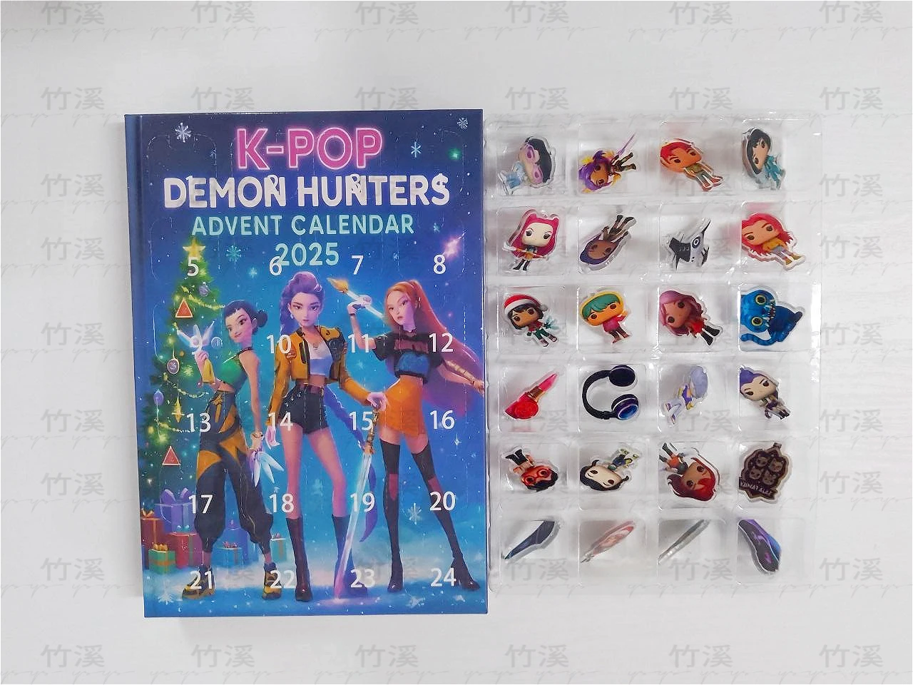 Mystery Blind Box - Kerstadventskalender met verzamelpersonages. Exclusief verrassingsspeelgoed