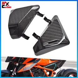 Motorcycle Side Panels for KTM Superduke 1290 R 2017 2018 2019 Full Carbon Fiber Inside Side Seat Cover Accessories
