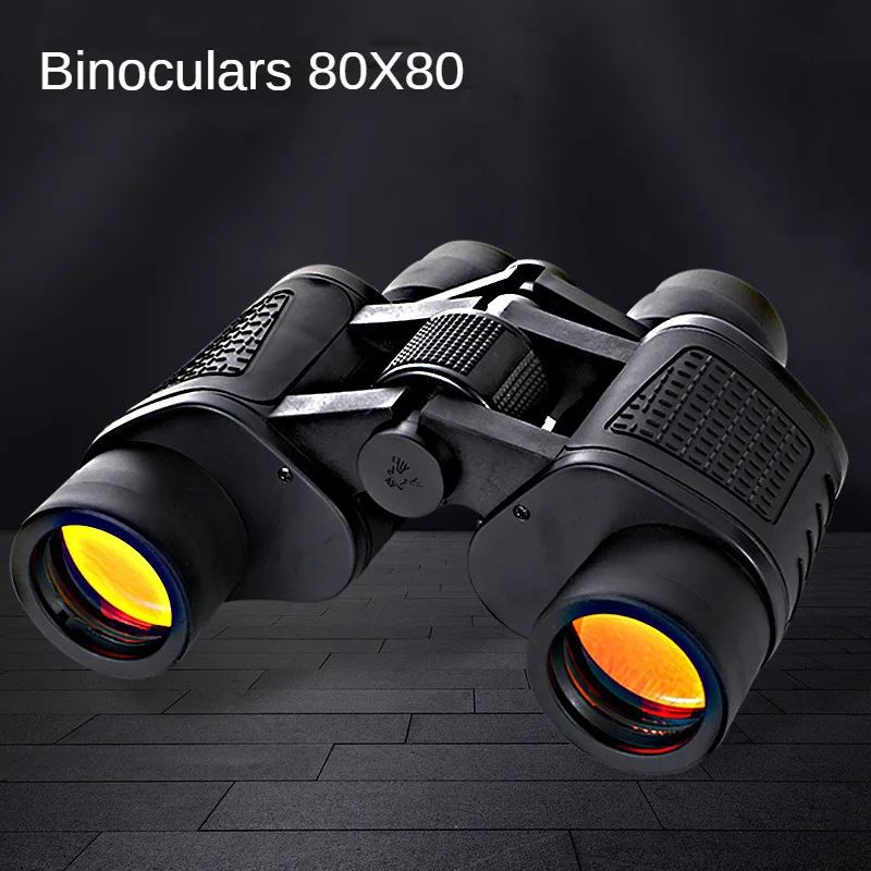 

Binoculars 80X80 High Magnification Long Range Professional Telescope HD Portable Eyepieces Civil Grade Night Vision Binoculo