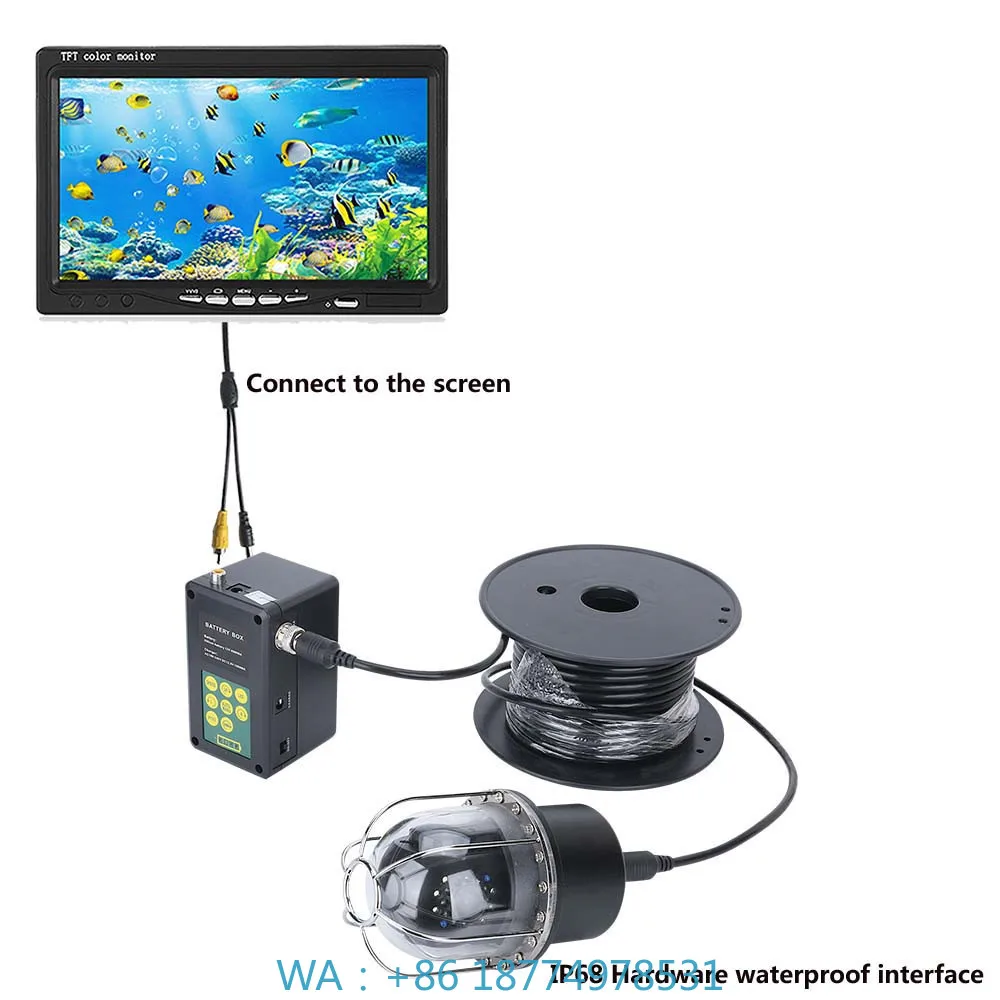 

1 and DVR Recorder Function for Lake Fishing00M Fish with 360 Degree Rotating Panoramic Viewing
