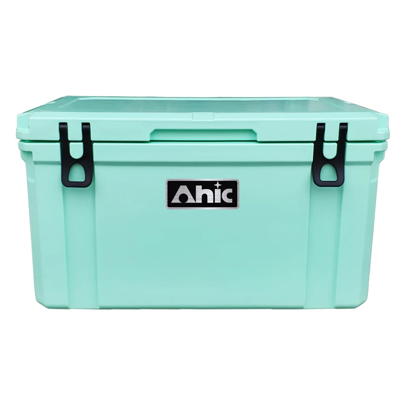 75L Insulated PE Ice Cooler Box with Rope Handle 5 Days Ice Retention for Outdoor Wine Food Camping Fishing Large Ice Chest view 3