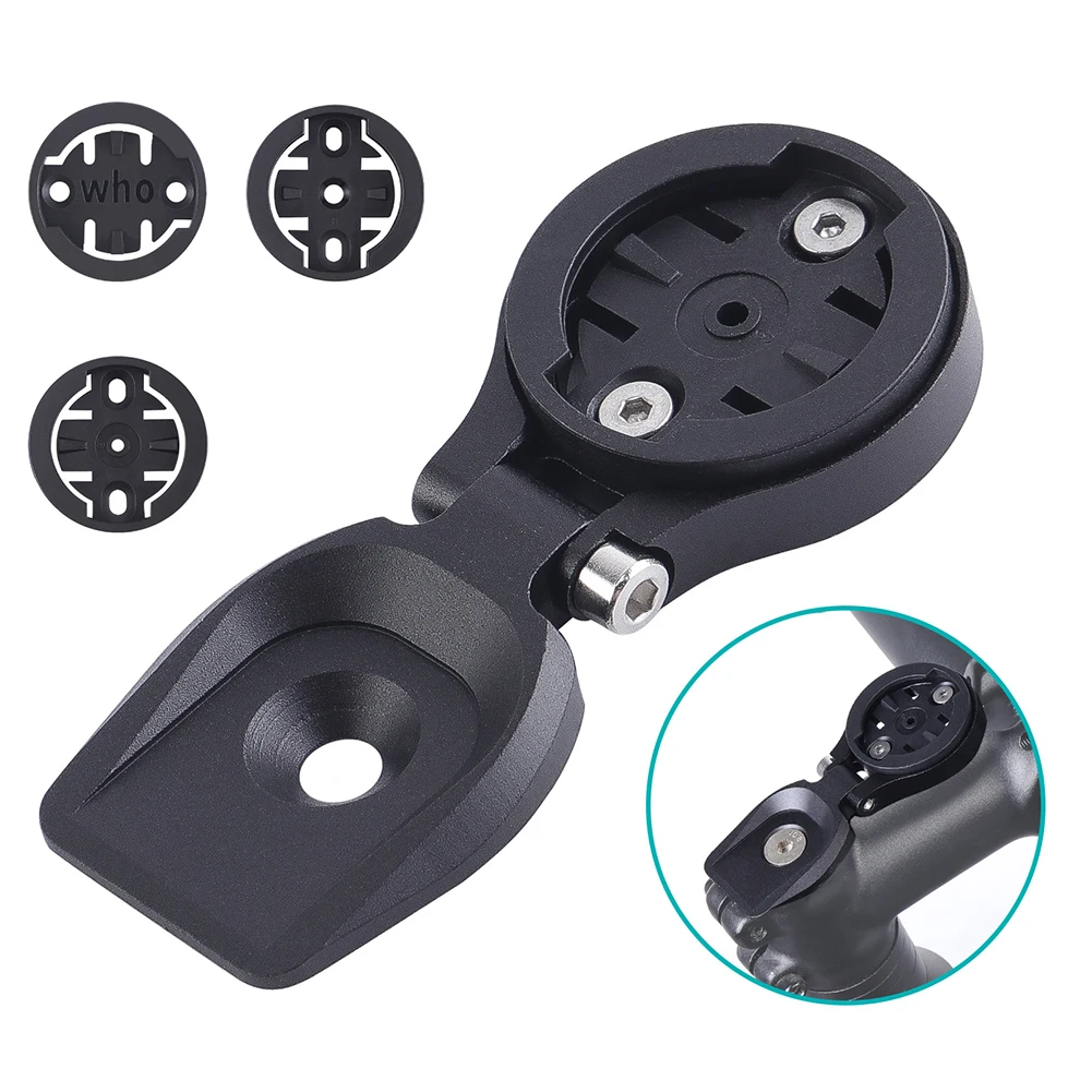 Bike Riding Bike Computer Holder Cycling Sports Top Steering Tube Aluminum Alloy Material Durability Functionality