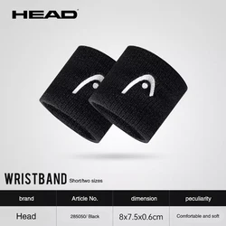 Head Original Tennis Wristband Badminton Sport Wristband Cotton Comfortable Sweat Wiping Non Slip Wristband Band High Quality