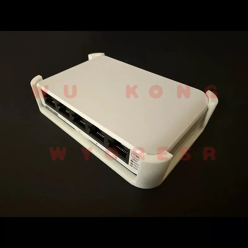 Switch Wall Mount Bracket For Ubiquiti Unifi (USW Flex Mini) Good Airflow Design Sustain Stable Circulation Around Continuously
