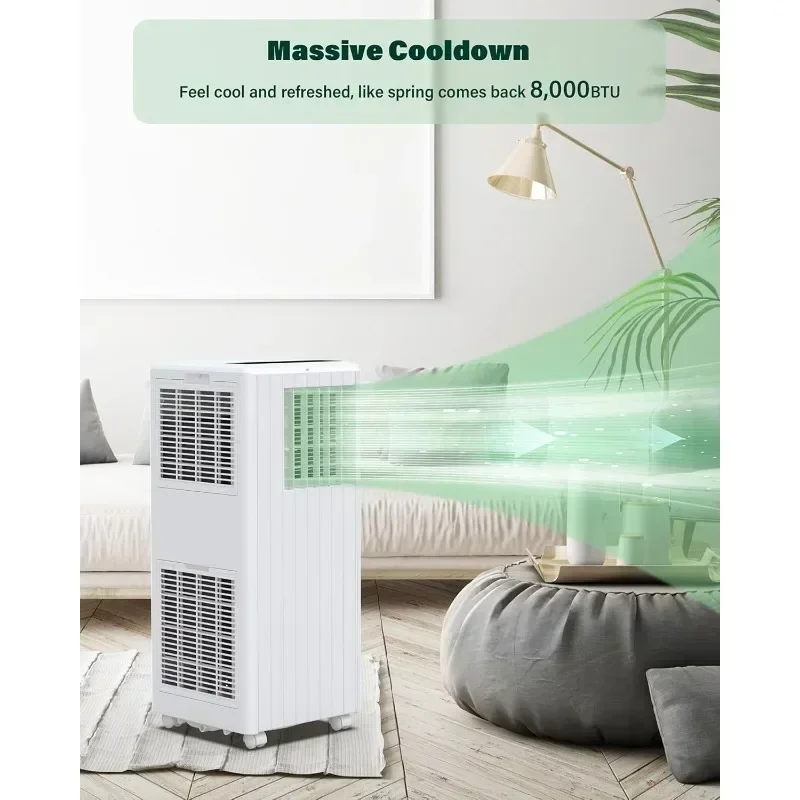 Портативный кондиционер KYBOLT для больших помещений с дистанционным управлением