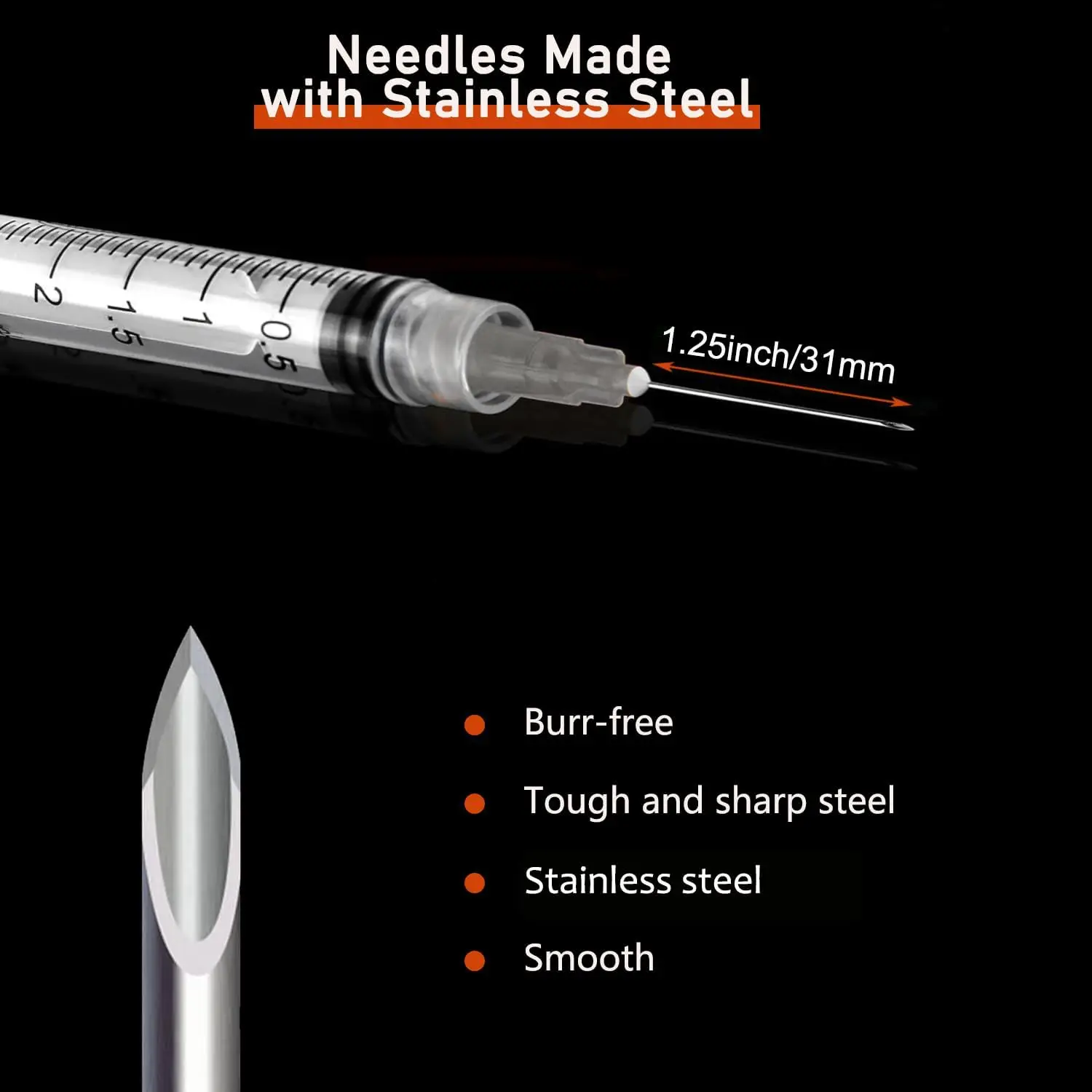 50pcs 3ml Luer Lock Syringes with 18G 22G 23G Stainless Needle For Pet Farm Animal Scientific Labs Tools Industrial Adhesive