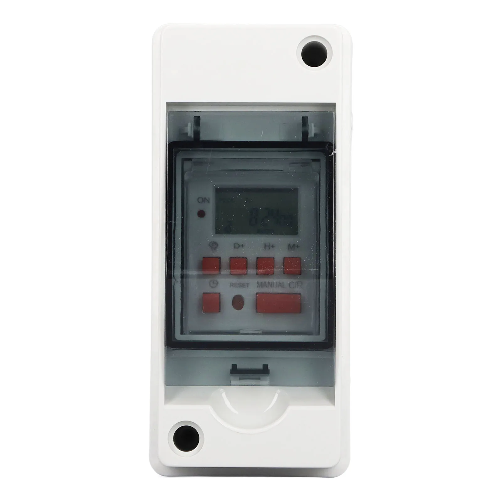 Timer Switch 7 Day 28 On Off Schedules Programmable LCD Display Digital Timer Switch with Waterproof Box AC85‑265V